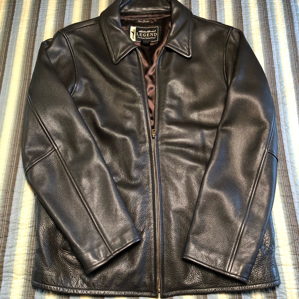 Eddie Bauer Legend Stine Leather Jacket